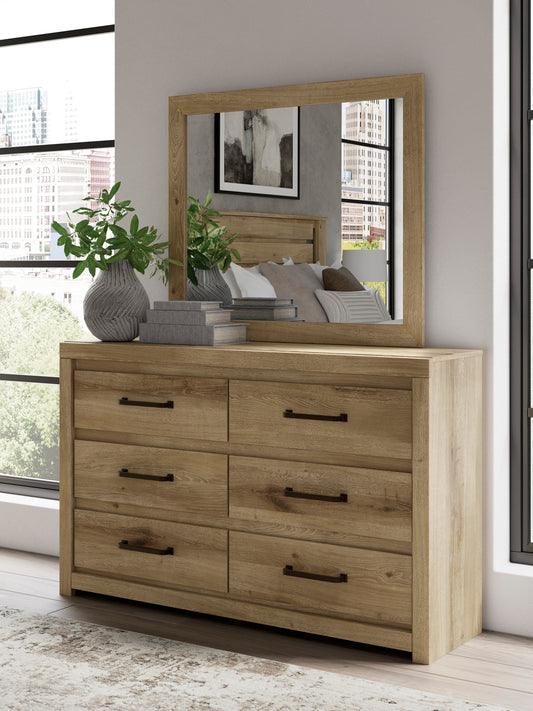 Brozmont Dresser and Mirror - alternate view