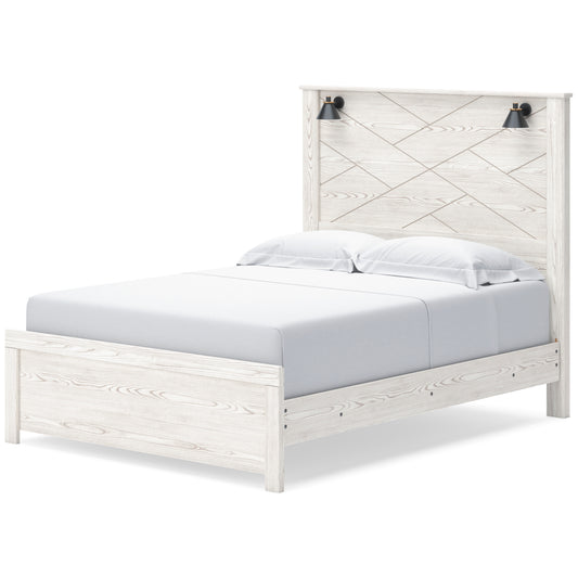 Gerridan Panel Bed with Lighting - alternate view