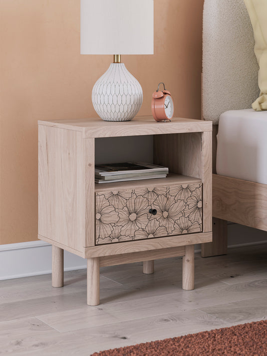 Shapella One Drawer Night Stand - alternate view