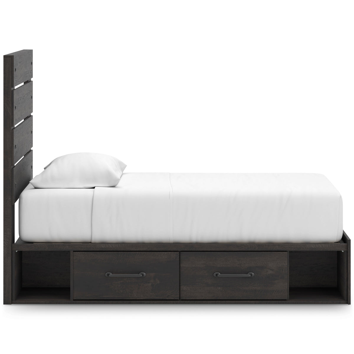 Delmorta Panel Storage Bed