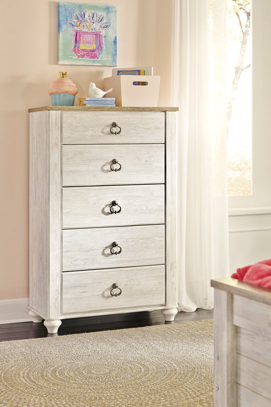 Willowton Chest of Drawers - alternate view