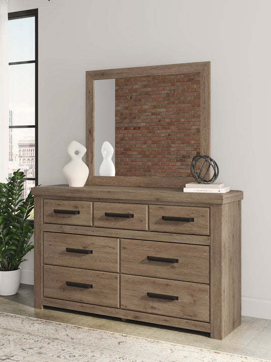 Ashley Garistyn Dresser and Mirror - alternate view
