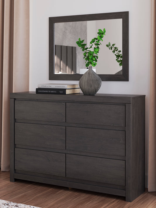 Parlayon Dresser and Mirror - alternate view