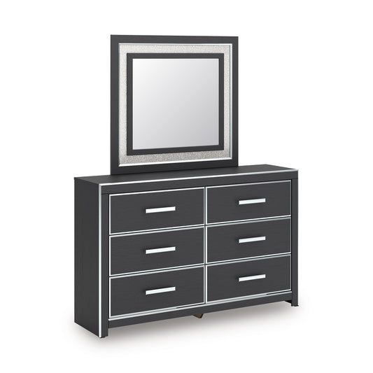 Birmonton Dresser and Mirror - alternate view