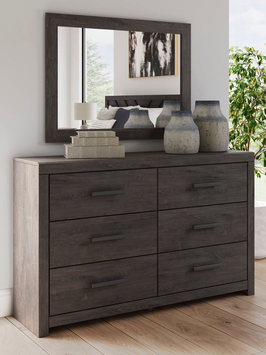 Prendonea Dresser and Mirror - alternate view