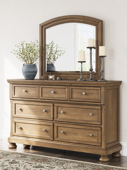 Vandenmore Dresser and Mirror - alternate view