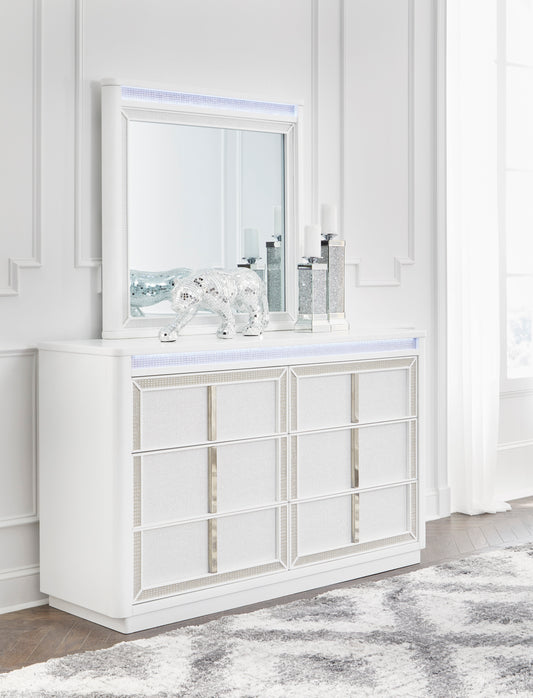 Chalanna Dresser and Mirror - alternate view