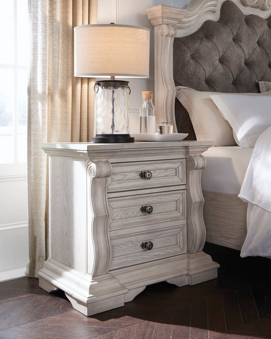 Ashley Andonhall Three Drawer Night Stand - alternate view