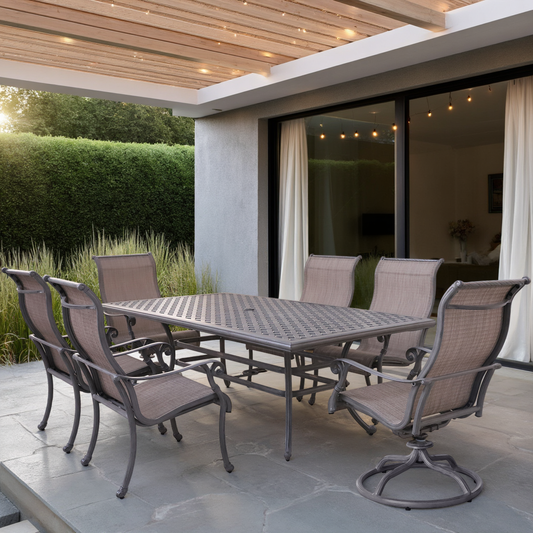 Claremont Outdoor Patio Swivel Rocker Chair - alternate view