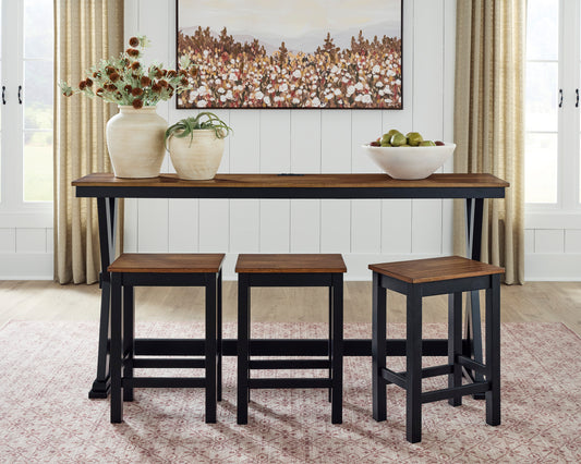 Wildenauer 4-Piece Counter Height Dining Set - alternate view