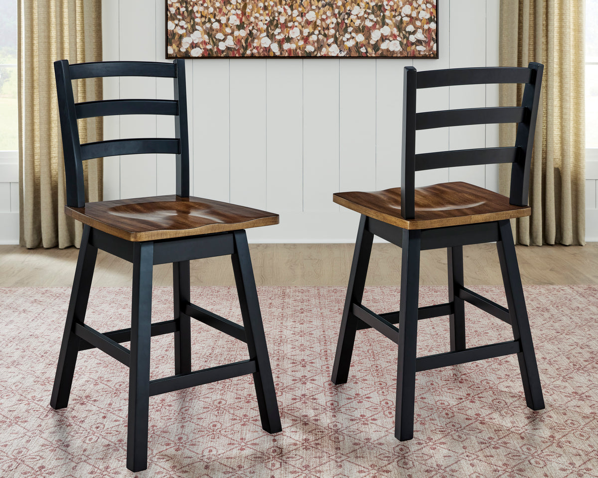 Wildenauer Swivel Stool (set of 2)