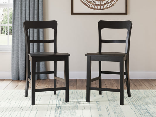Chadworth Counter Height Barstool (Set of 2) - alternate view