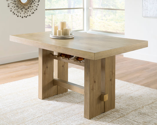Ashley Crendlin Rectangular Counter Height Dining Table - alternate view
