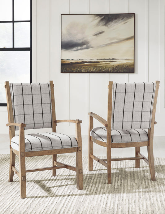 Ridgester Dining Upholstered Arm Chair (Set of 2) - alternate view