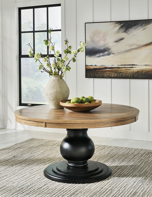 Ridgester Round Dining Table - alternate view