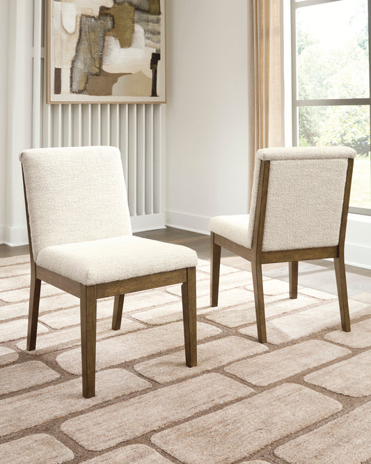 Ashley Marxmore Upholstered Dining Side Chairs (Set of 2) - alternate view