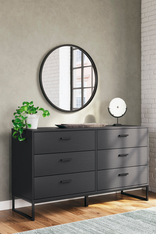 Ashley Socalle 6 Drawer Dresser - alternate view