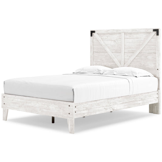 Shawburn Crossbuck Panel Platform Bed - alternate view