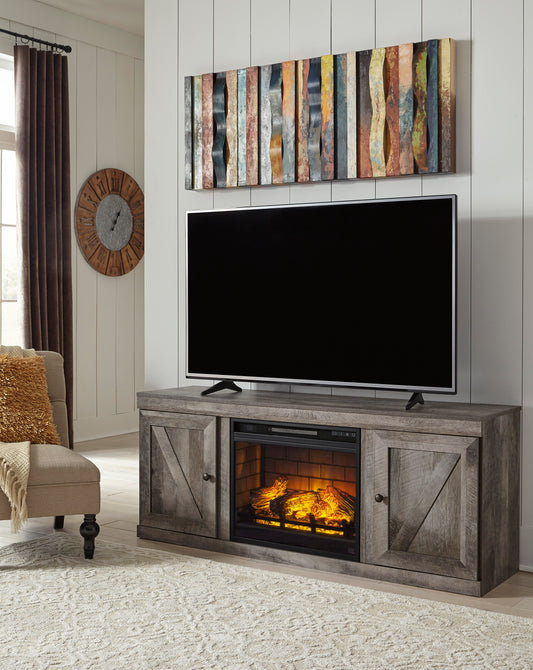 Wynnlow TV Stand with Electric Fireplace - alternate view