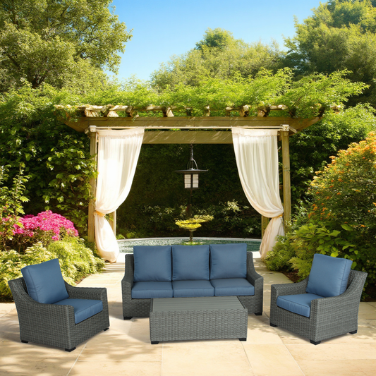 Lakton Outdoor Patio Lounge Chair - alternate view