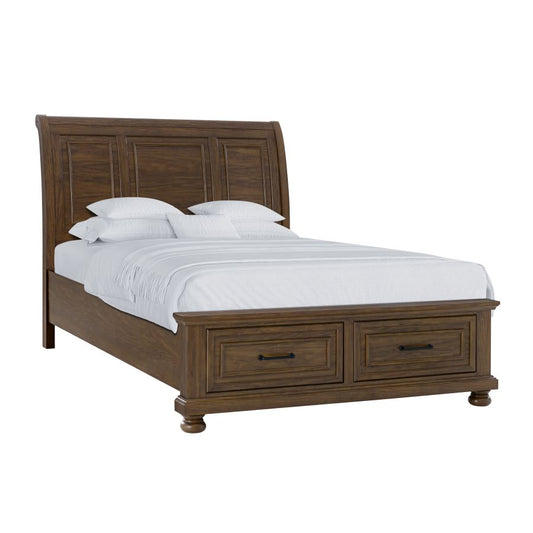 Weston Queen Storage Bed Cherry - alternate view