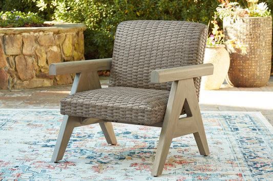 Ashley Carisbo Outdoor Patio Rocking Lounge Chair - alternate view