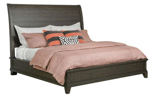 Plank Road Sleigh Bed King - alternate view