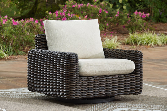 Ashley Kimora Outdoor Patio Swivel Glider Lounge Chair - alternate view