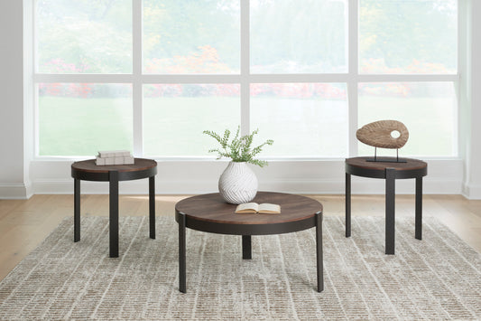 Ashley Horizon Hills Occasional Table Set (Set of 3) - alternate view