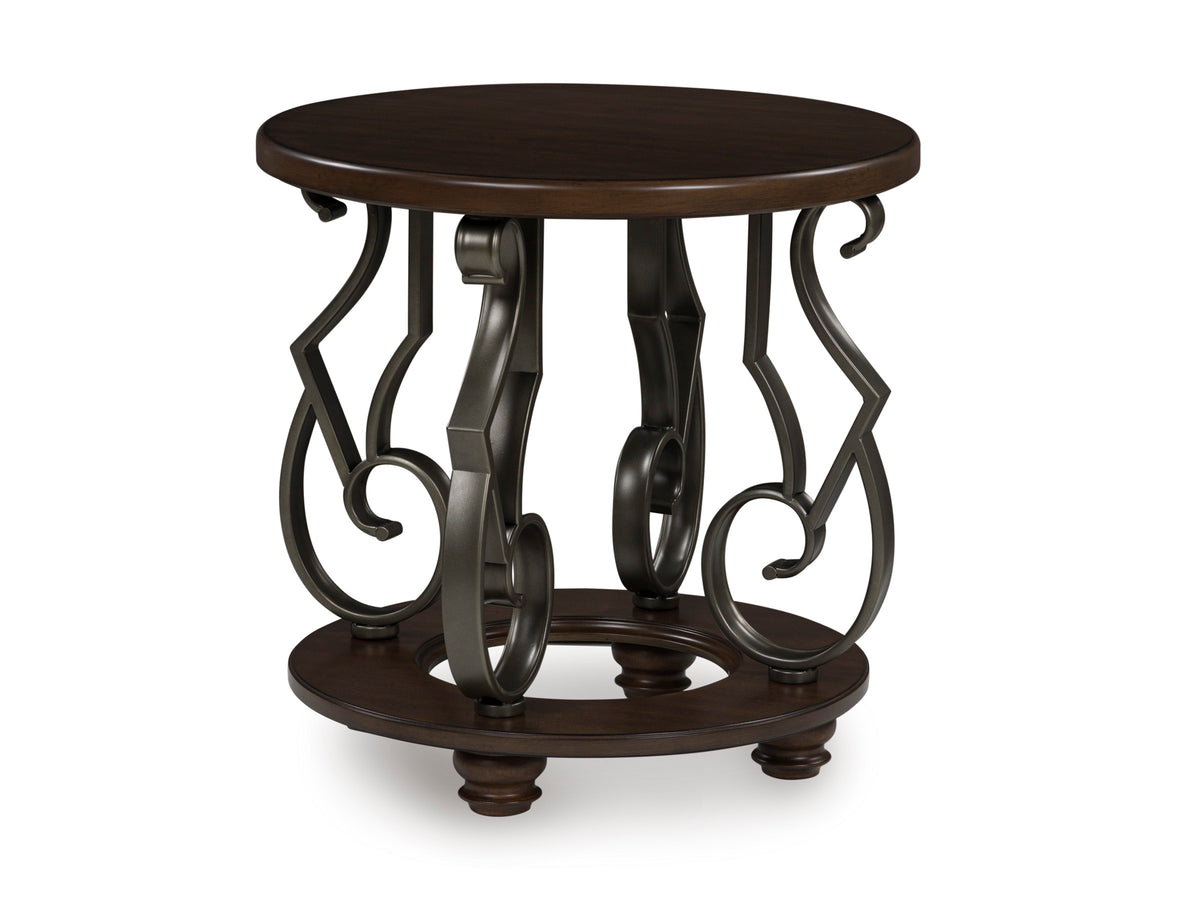 Frallyn Round End Table