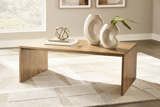 Ella Grove Rectangular Coffee Table - alternate view