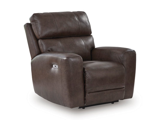 Beadel Leather Power Recliner - alternate view