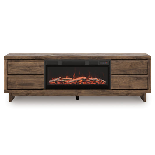 Zadilyn 72" TV Stand with Electric Fireplace - alternate view
