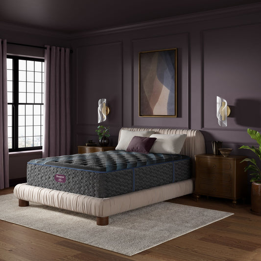 Beautyrest World Class 1000 Series Hybrid Cushion Firm Mattress - alternate view