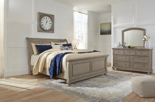 Lettner King Sleigh Bed - alternate view