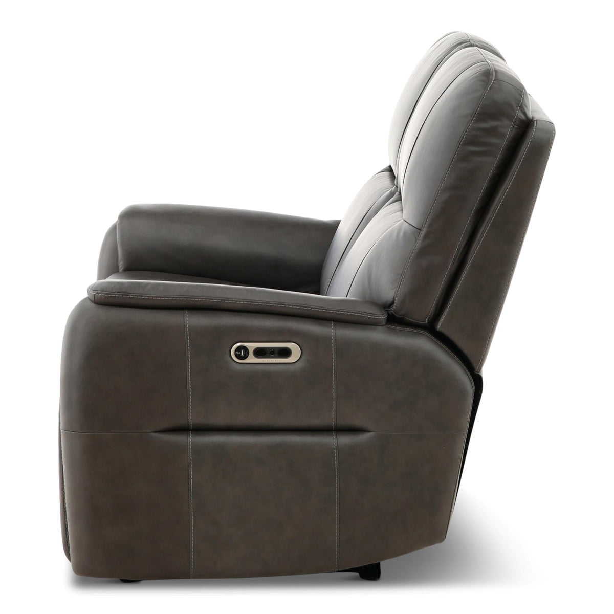 Flexsteel Walker Leather Power Reclining Loveseat