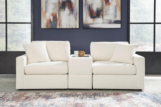 Modmax 3-Piece Loveseat with Console - alternate view