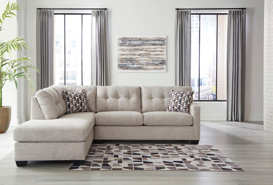 Mahoney 2-Piece Sleeper Sectional with Chaise - alternate view