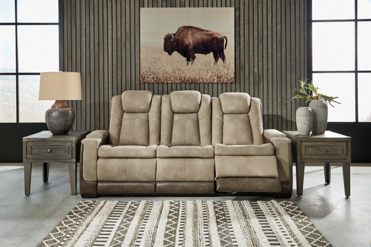 Ashley Next-Gen DuraPella Performance Fabric Dual Power Reclining Sofa - alternate view