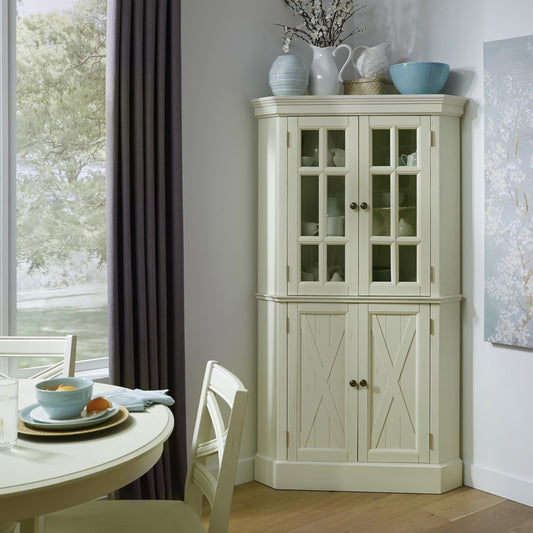 Bay Lodge Corner China Cabinet - alternate view