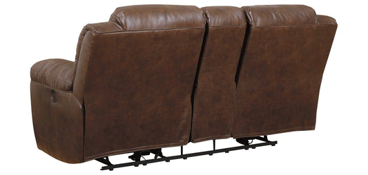 Stoneland Reclining Loveseat with Console - alternate view