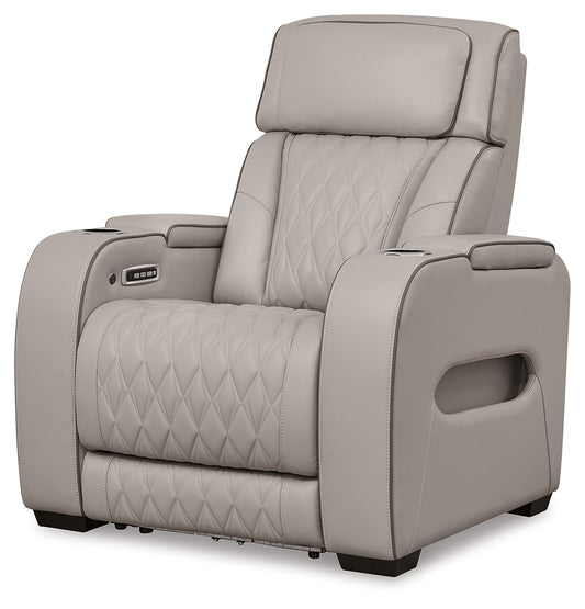 Boyington Power Recliner with Adjustable Headrest - alternate view