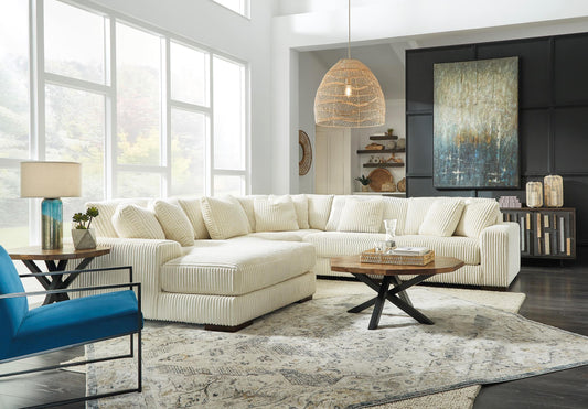 Ashley Lindyn 5-Piece Modular Sectional with Chaise - alternate view