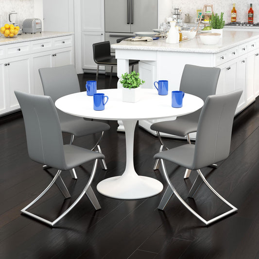 Delfin Dining Chair (Set of 2) Gray - alternate view