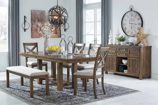 Moriville Dining Bench - alternate view