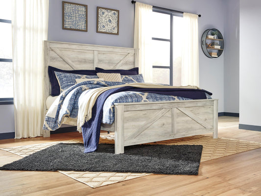 Bellaby King Crossbuck Panel Bed - alternate view