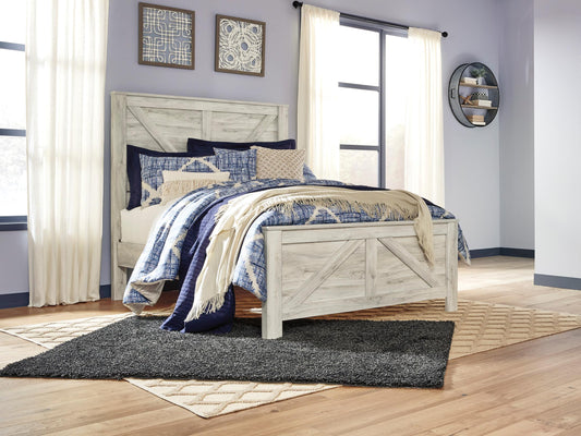 Bellaby Queen Crossbuck Panel Bed - alternate view