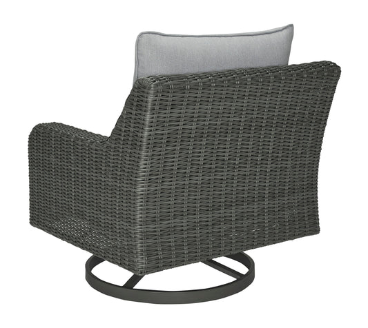 Ashley Elite Park Outdoor Swivel Lounge with Cushion - alternate view