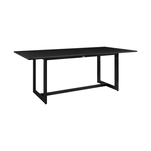 Grand Outdoor Patio Dining Table in Aluminum - alternate view