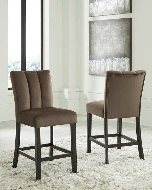 Jazmore Counter Height Upholstered Bar Stool (Set of 2) - alternate view
